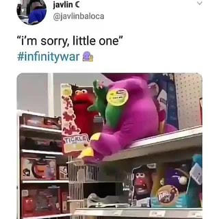 Javlinbaloca I M Sorry Little One Inﬁnitywar Eai Ifunny