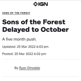Sons of the Forest - IGN