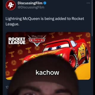 Rocket League Lightning McQueen In Game (KA-CHOW) 