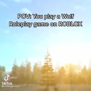 Pow You Play Wolf Roleplay Tiktok - roblox wolves life 3 sit