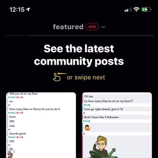 Featured See The Latest Community Posts Or Swipe Next Qwertyuiop Woo000 Let S Go Boys A Asdfghjkl Zxcvbnm Ight Boys Help Me Out Here Fortheboys Check Out Collective 285 Save I