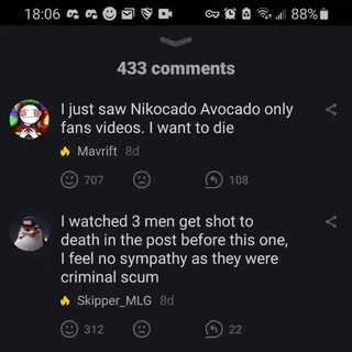 Only nikocado videos avocado fan Nikocado Avocado