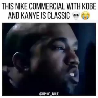 Nike commercial clearance kobe kanye