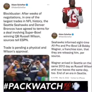 Adam Schefter on X: Blockbuster: After weeks of negotiations, in