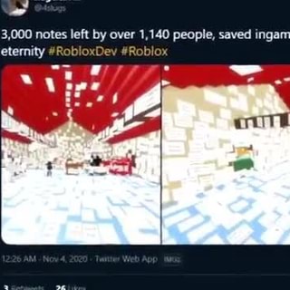 Gay Balls Roblox Notes 3000 3 000 Notes Eternity Left Rob By Over 1 140 Joblox People Saved Ingame Ft Eternity - roblox gay love story