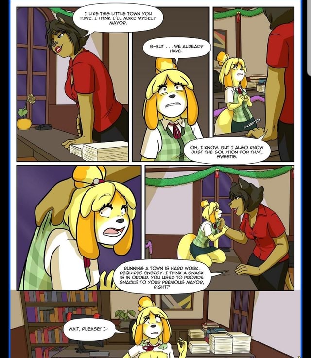 Isabelle Hentai Comic