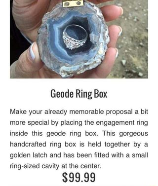 geode engagement ring box