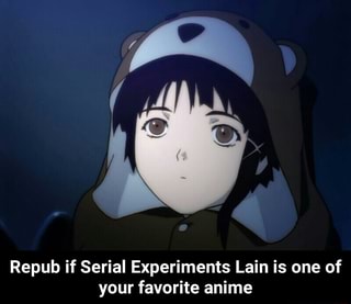 Repub If Serial Experiments Lain Is One Of Your Favorite Anime Repub If Serial Experiments Lain Is One Of Your Favorite Anime