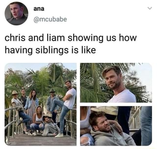 Chris and liam showing us how having siblings is like - iFunny :)