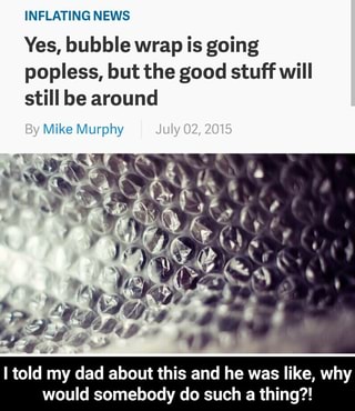 popless bubble wrap
