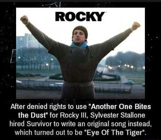 After Denied Rights To Use Another One Bites The Dust For Rocky