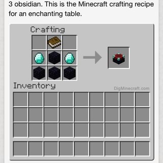 crying obsidian crafting recipe