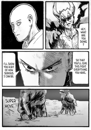 Awakened Garou vs Saitama 'LL SHOW YOU ABIT OF HOW SERIOUS ...