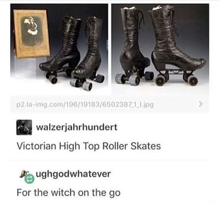 victorian high top roller skates