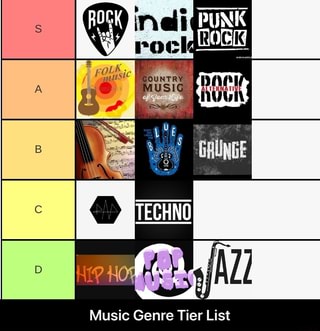 Music Genre Tier List Ifunny