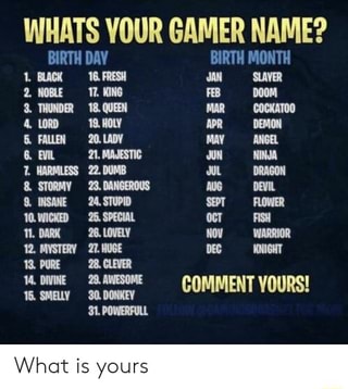 Gaming names. Name Gamer. Таблица фамилий демон Фалл. The best Gamer nicknames in English.