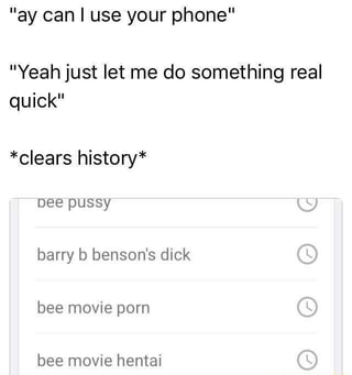 Bee Movie Porn - Yeahjust let me do something real quick\
