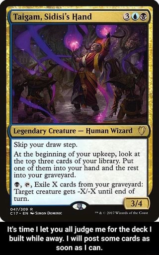 $ Legendary Creature - Human Wizard RH]] 2 Skip your draw step. % At ...