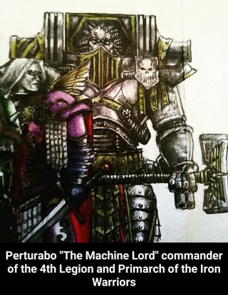 warhammer 40k perturabo quotes