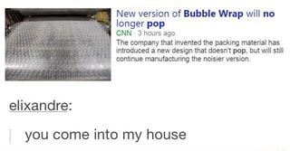 new version of bubble wrap