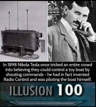 tesla radio controlled boat