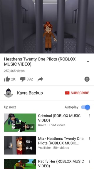 Heathens Twenty One Pilots Roblox Music Video Mix Heathens