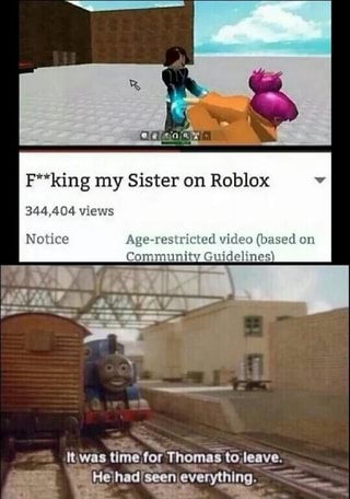 F King My Sister On Roblox 344 404 Views Nonce Ifunny - roblox king hat