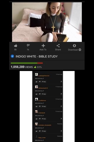 ' INDIGO WHITE BIBLE STUDY - iFunny :)