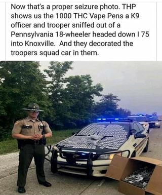 Now That S A Proper Seizure Photo Thp Shows Us The 1000 Thc Vape