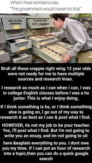 Dissertation on mkultra