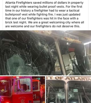 Atlanta Firefighters saved millions of dollars in property last night ...