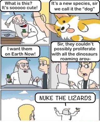 Nuke The Lizards Ifunny