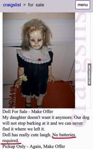 my child doll for sale craigslist