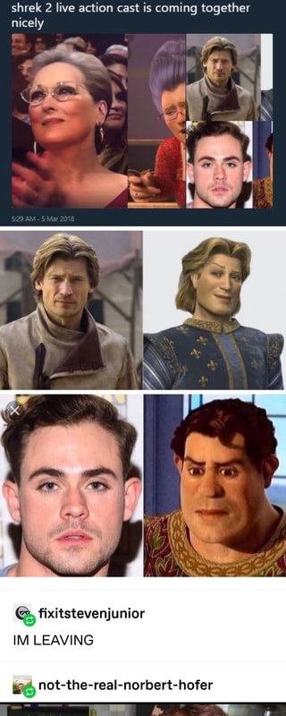 Shrek 2 Live Action Cast Is Coming Together Nicely Ifunny