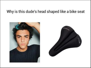 bicycle seat face