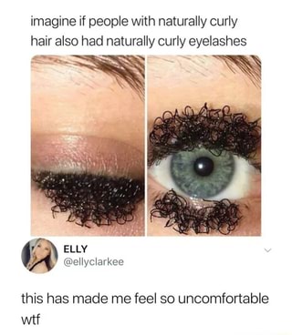 naturally curly eyelashes