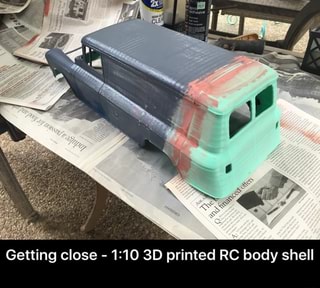 3d printed rc body shell