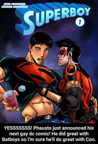 Dc Heroes Gay Porn - YESSSSSSS! Phausto just announced his next gay dc comic! He ...