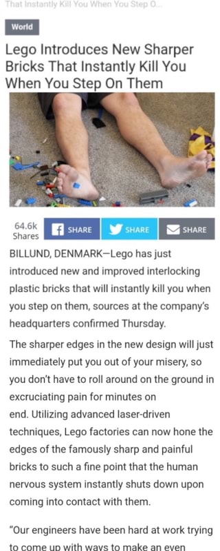 lego introduces new sharper bricks