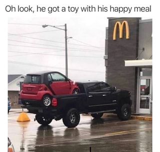 happy meal truck toy