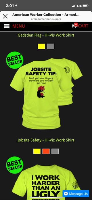 funny hi vis work shirts