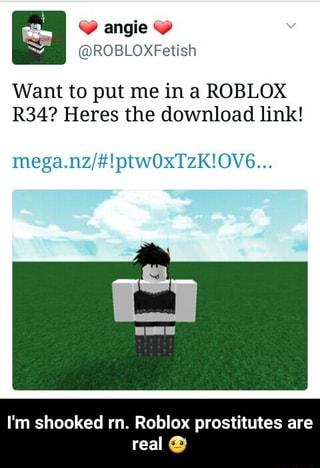 Want To Put Me In A Roblox R34 Heres The Download Link - angie on twitter want to put me in a roblox r34 heres the