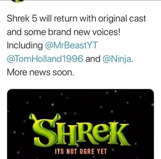 Shrek 5 Will Return With Original Cast And Some Brand New Voices