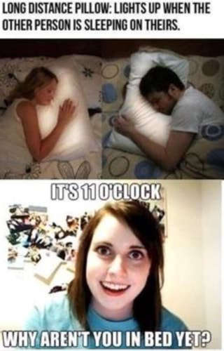 Lms Swwe Pillow Light S Up When The Other Person Is Sleepiig Dn