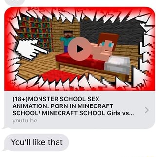 18+)MONSTER SCHOOL SEX ANIMATION. PORN [N MINECRAFT SCHOOL ...