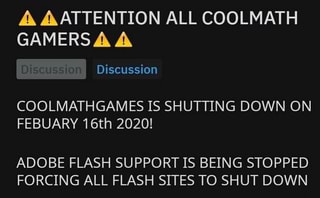 A Aattention All Coolmath Gamersa A Coolmathgames Is Shutl Ing