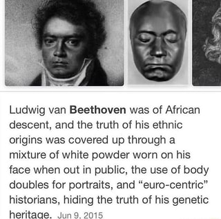 Ludwig van Beethoven was of African descent, and the truth of his ...