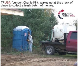 TPUSA founder, Charlie Kirk, wakes up at the crack of dawn to collect a ...