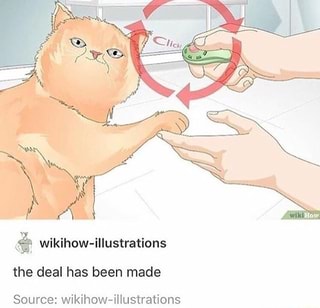 Wikihow Illustrations The Deal Has Been Made Source Wikihow