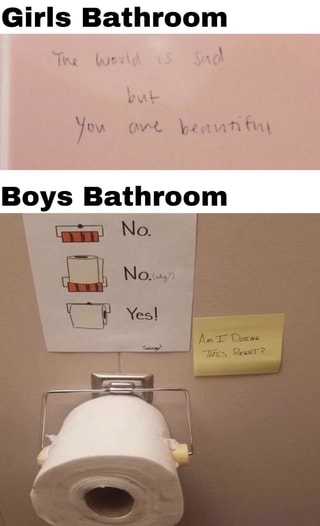 Girls Bathroom - iFunny :)